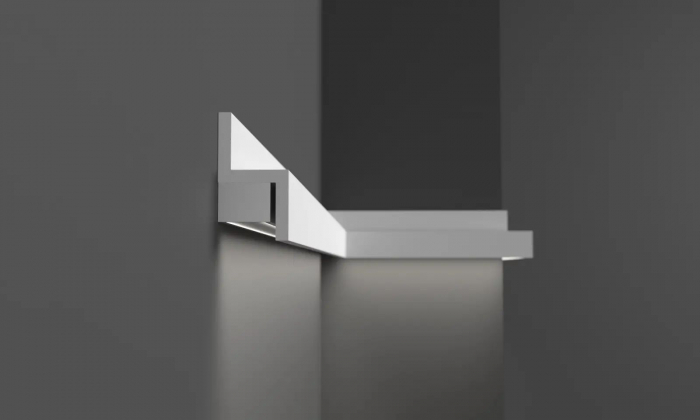 Cornisa decorativa din HDP, KH 902, 4cmx2.2cmx200cm [5]