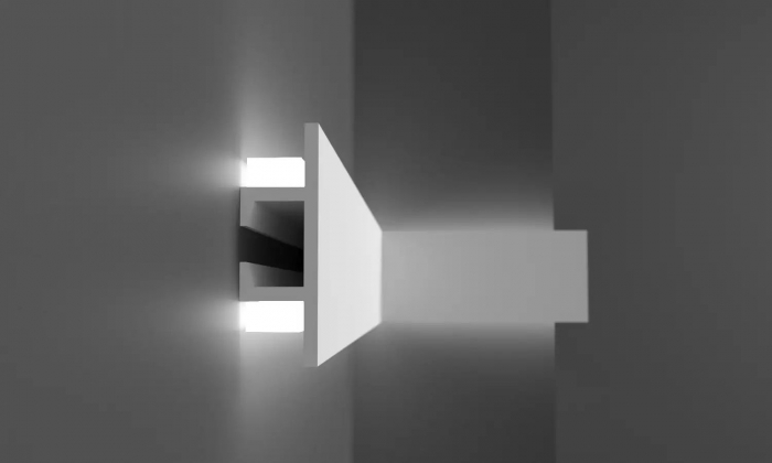 Cornisa decorativa din HDP, KH 907, 6.8cmx2.2cmx200cm [2]