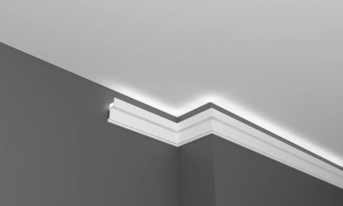 Cornisa decorativa din HDP, KH 915 7cmx2.7cmx200cm [4]