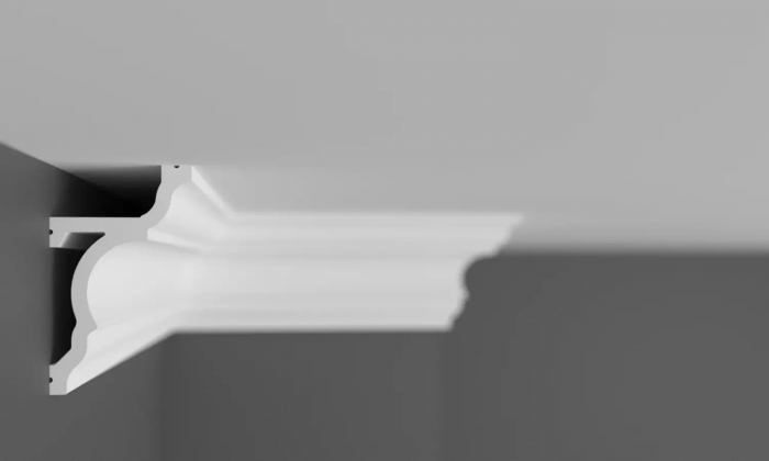 Cornisa decorativa din HDP, KH 916 6.2cmx3.7cmx200cm [4]