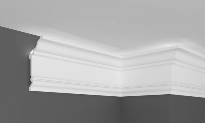 Cornisa decorativa din HDP, KH 919 9.7cmx4.8cmx200cm [3]