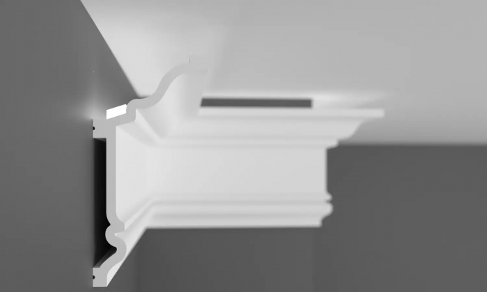 Cornisa decorativa din HDP, KH 919 9.7cmx4.8cmx200cm [4]