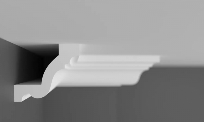 Cornisa din poliuretan,Grand Decor, P 834, 6.3cmx6cmx200cm [5]