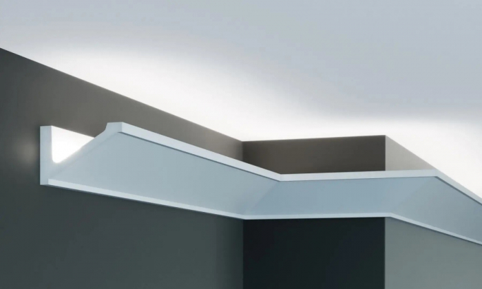 Cornisa din poliuretan,Grand Decor, P 881, 8.5cmx5.5cmx200cm [2]