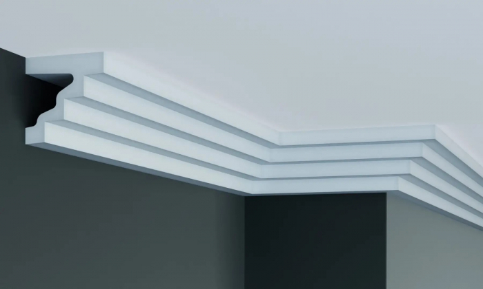 Cornisa din poliuretan,Grand Decor, P 887, 8cmx8cmx200cm [1]