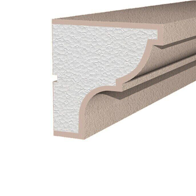 Cornișă pentru exterior, KC 121, 20cm x 20cm x 200cm [4]