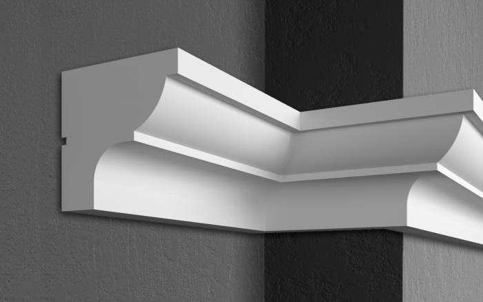 Cornișă pentru exterior, KC 121, 20cm x 20cm x 200cm [1]