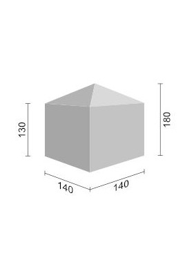 Element de conectare E 066 - culoare stejar inchis [2]