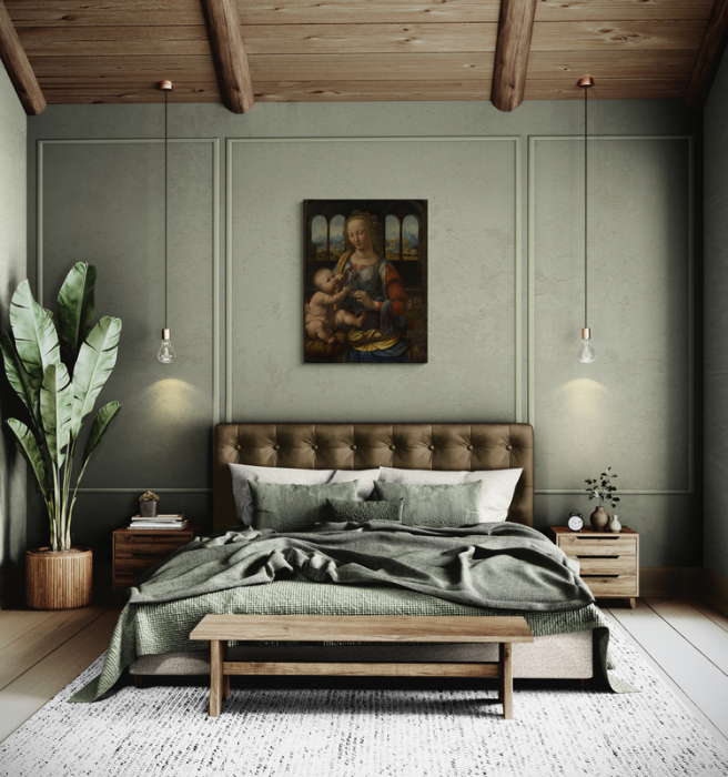 Leonardo da Vinci - Madona cu Garoafa [2]