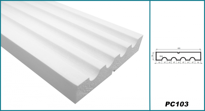 Pilastru PC 103 , 40.5cm x 7cm x 200cm [4]