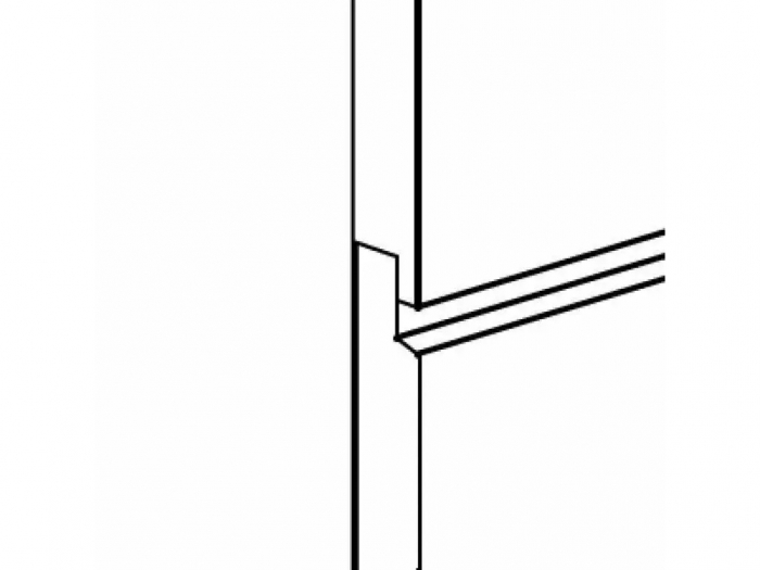 Placa de fuga, HC101-30, 49cm x 3cm x 200cm [3]