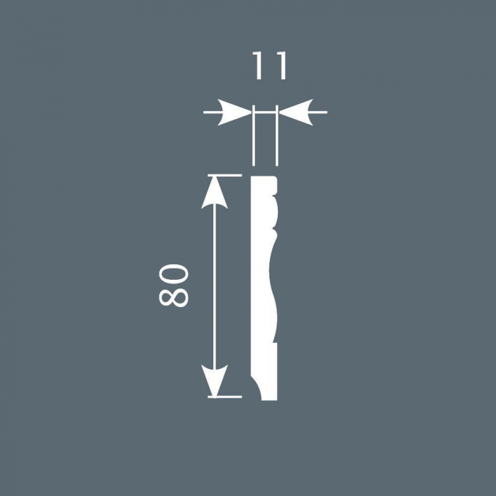 Plinta din  ecopolimer P15 [3]