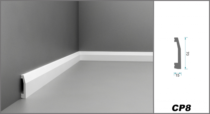 Plinta din  ecopolimer P8 [1]