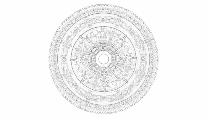 Rozeta din poliuretan, Grand Decor, R 102 , diametru =96.8cm [2]