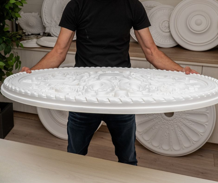 Rozeta din poliuretan, Grand Decor, R 107 , diametru =83cm [4]