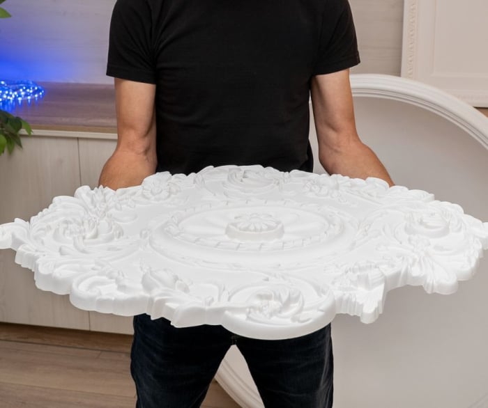 Rozeta din poliuretan, Grand Decor, R 119, 80cmx50cm [3]