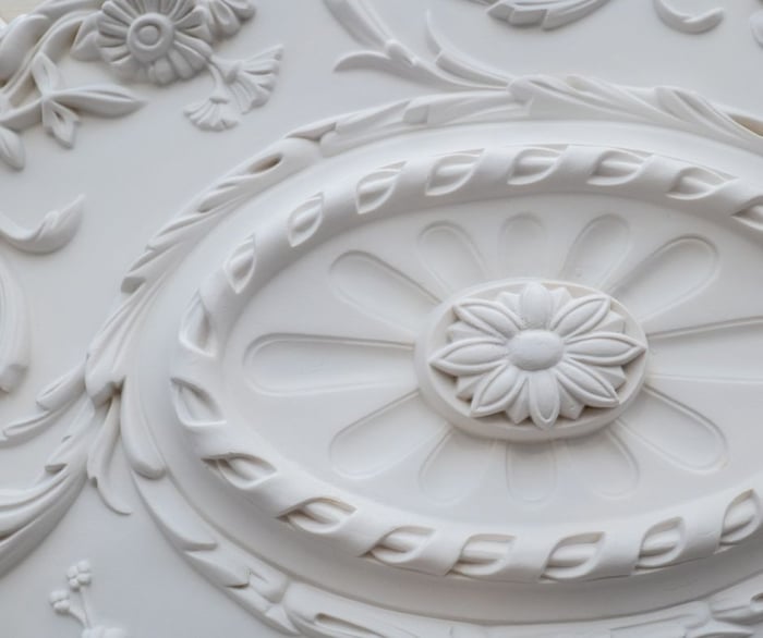 Rozeta din poliuretan, Grand Decor, R 119, 80cmx50cm [5]