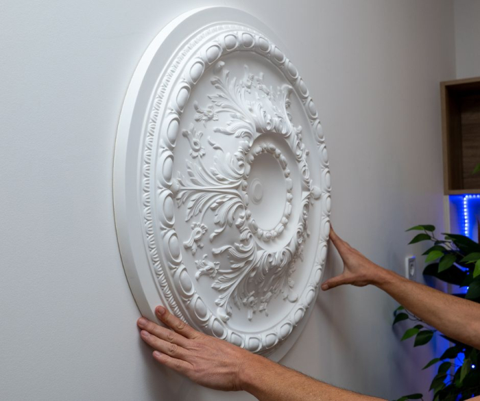 Rozeta din poliuretan, Grand Decor, R 124 , diametru =72cm [9]