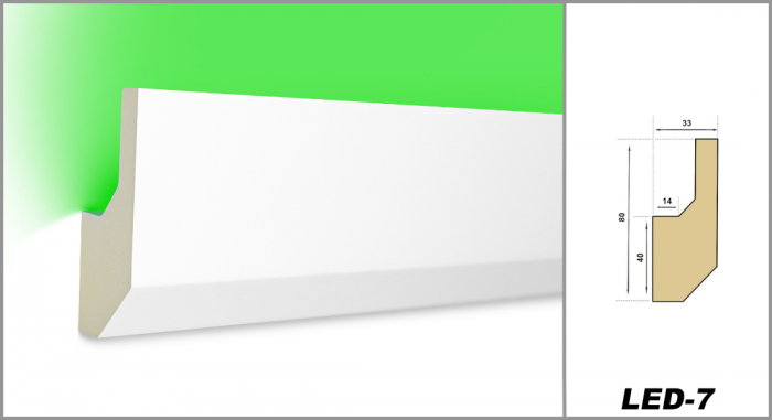 Scafa luminoasa din poliuretan LED-7 [2]