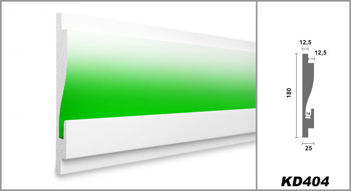 Scafa luminoasa - Tesori D, KD404, 18cm x2.5cm x115cm [6]