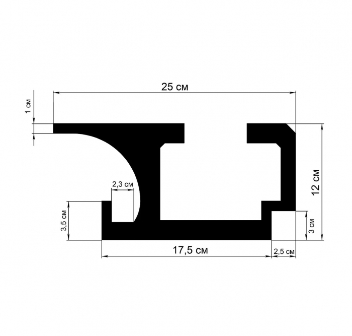 Scafa luminoasa ,Tesori D, KD409 12cmx25cmx115cm [6]