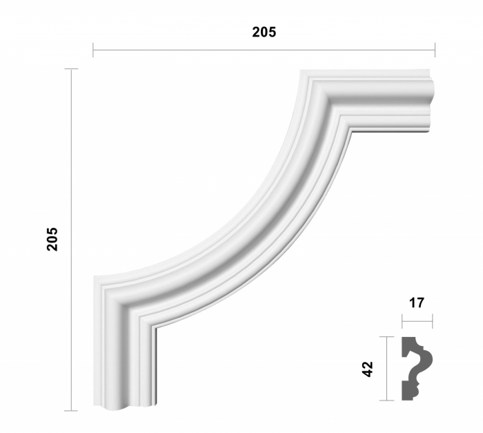 Set (kit)  ancadrament HCR 517-1 [5]