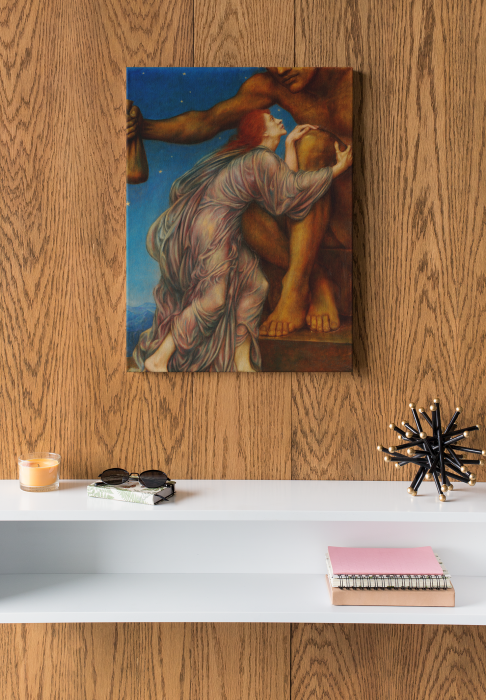 Evelyn De Morgan-Adorarea lui Mammon [3]