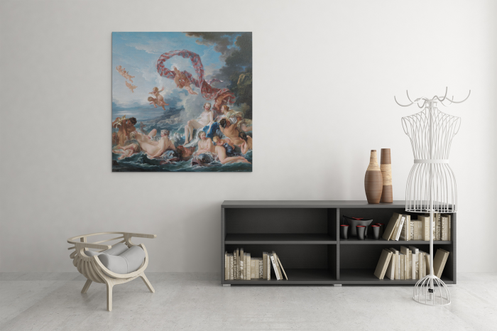 Tablou canvas Francois Bouche- Triumful lui Venus 60 x 50cm [3]