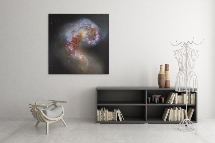 Tablou canvas Galaxiile Atena 50 x 50 cm [4]