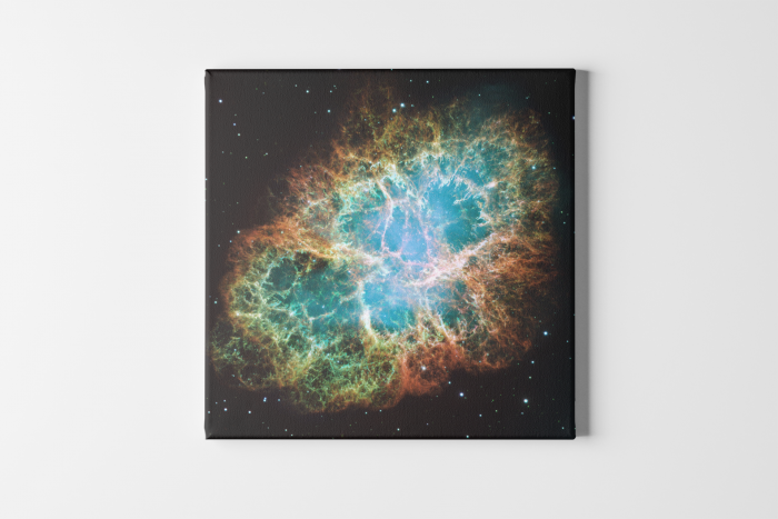 Tablou canvas "Nebuloasa Crabului " 50 x 50 cm [2]