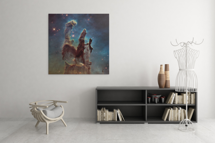 Tablou canvas Stalpii Creatiei 50 x 50 cm [3]