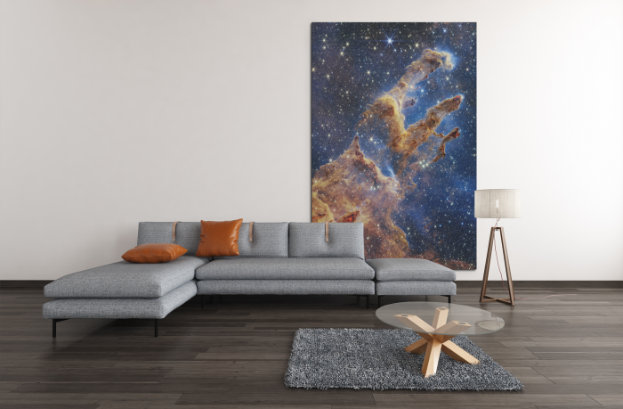 Tablou canvas "Stalpii Creatiei " 90 x 50 cm [5]