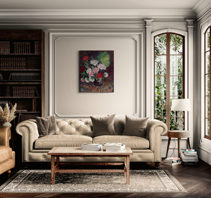 Vincent van Gogh – Vază cu Garoafe [2]