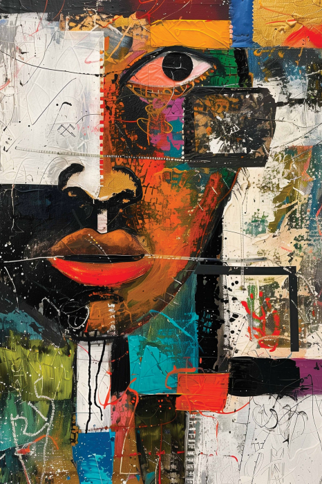 Vis fragmentat, portret abstract [1]