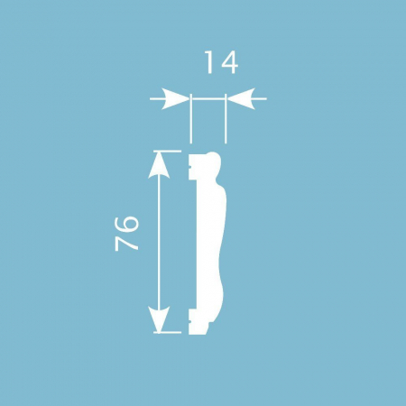 Bagheta din  ecopolimer M33 [3]