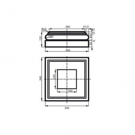 Baza pentru coloana, LC 113-3F [1]