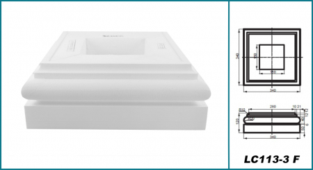 Baza pentru coloana, LC 113-3F [2]