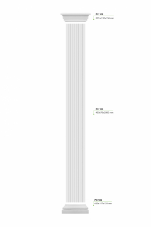 Baza pilastru, PC 106, 50cm x 12cm x 11.7cm [5]