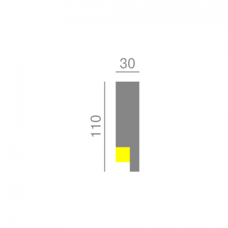Brau de exterior, MC 303 LED,11cmx 3cmx 200cm [1]