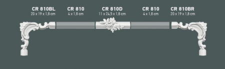 Brau din poliuretan, Grand Decor CR 810, 4cmx1.8cmx200cm [1]