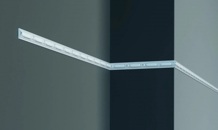 Brauri si coltare din poliuretan - Brau din poliuretan, Grand Decor CR 916, 2.2cmx0.9cmx200cm