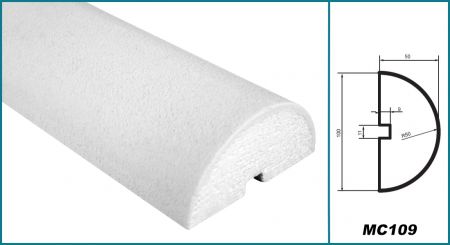 Brâu pentru exterior, MC 109, 10cm x 5cm x 200cm [4]