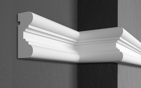 Brâuri pentru exterior (fațade) - Brâu pentru exterior, MC 121, 12cm x 6cm x 200 cm