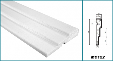 Brâu pentru exterior, MC 122, 14.5cm x 3cm x 200cm [4]