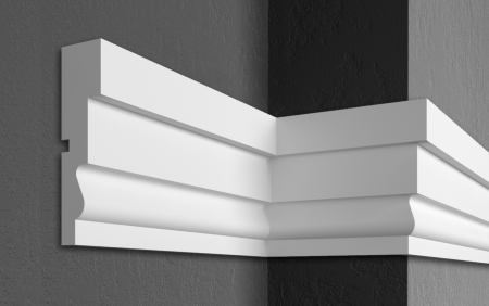 Brâuri pentru exterior (fațade) - Brâu pentru exterior, MC 134, 17.5cm x 4.5cm X 200cm