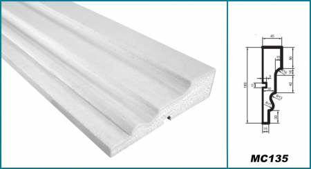 Brâu pentru exterior, MC 135, 18cm x 4.5cm x 200cm [4]