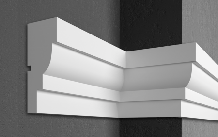 Brâuri pentru exterior (fațade) - Brâu pentru exterior, MC 136, 18cm x 7.5cm x 200cm