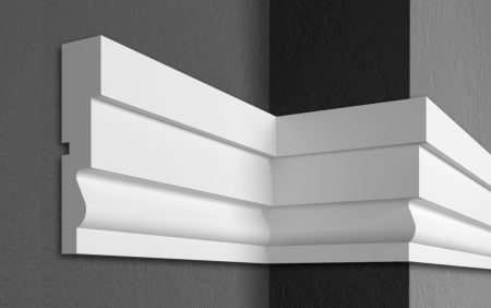 Brâuri pentru exterior (fațade) - Brâu pentru exterior, MC 137, 18.5cm x 4.5cm x 200cm