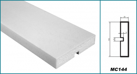 Brâu pentru exterior, MC 144, 11cm x 2.5cm x 200cm [4]