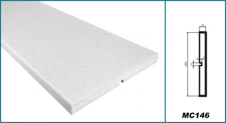 Brâu pentru exterior, MC 146, 25cm x 2.5cm x 200cm [4]